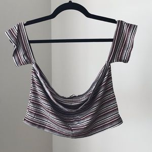 Express one eleven cropped top.